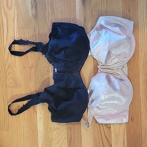 40D lot of 2 bras e073004